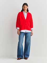 American Vintage Red Damsville Cardigan - Image 4 of 8