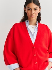 American Vintage Red Damsville Cardigan - Image 5 of 8