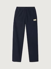 American Vintage Blue Plizzy Joggers - Image 1 of 2