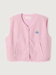 American Vintage Hoktown Pink Gilet - Image 1 of 2