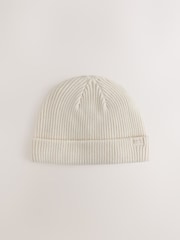 Rosa und creme: - Rib Baby Beanie - Bild 6 von 8