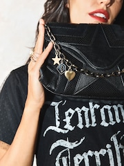 Rockett St George Black Star Cross Body Bag - Image 4 of 10