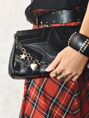 Rockett St George Black Star Cross Body Bag - Image 5 of 10