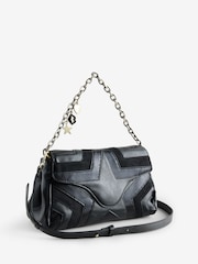 Rockett St George Black Star Cross Body Bag - Image 6 of 10