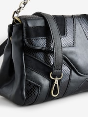 Rockett St George Black Star Cross Body Bag - Image 8 of 10