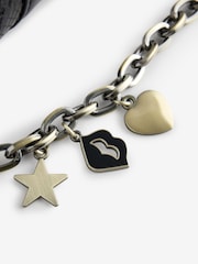 Rockett St George Black Star Cross Body Bag - Image 9 of 10