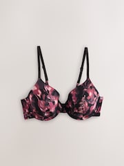 Black Print/Pink Full Cup A-E Smoothing Ultimate Comfort Bras 2 Pack - Image 2 of 5