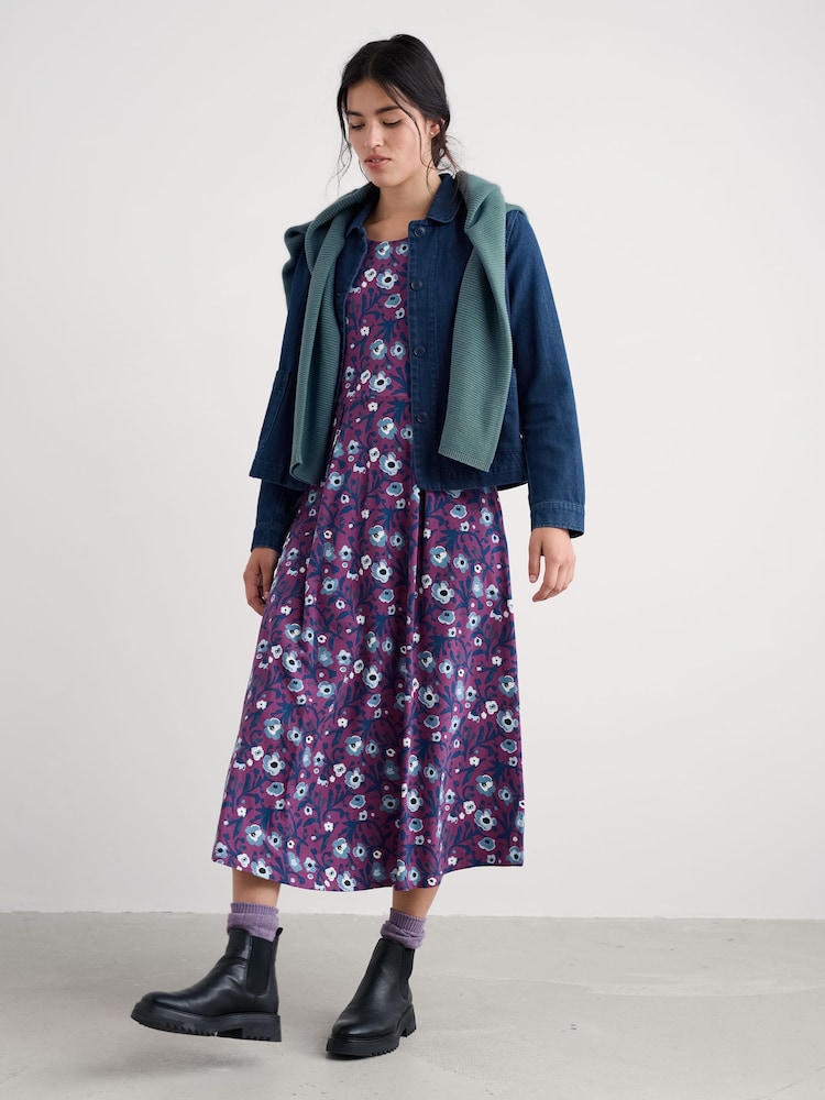 Seasalt Cornwall Blue Coombe Lane Jacket - Image 2 of 5 Seasalt Cornwall Blue Coombe Lane Jacket - Image 2 of 5