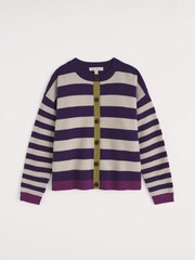 Seasalt Cornwall Purple Pinwell Cardigan - Image 5 of 5