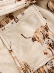 Ecru Hamish The Highland Cow Cosy Dressing Gown - Image 6 of 7