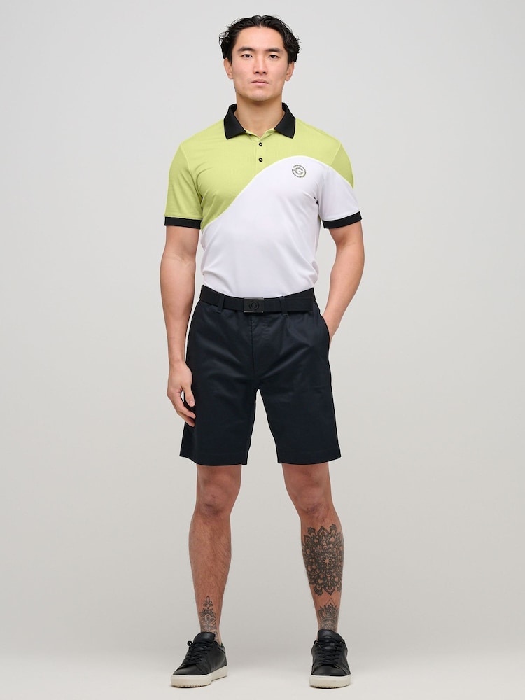 Galvin Green White Myron Breathable Short Sleeve Golf Shirt - Image 2 of 8