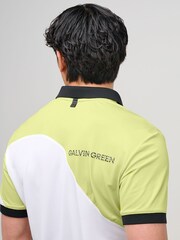 Galvin Green White Myron Breathable Short Sleeve Golf Shirt - Image 5 of 8