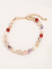 FatFace Multi Colour Adjustable Bracelet - Image 1 of 3