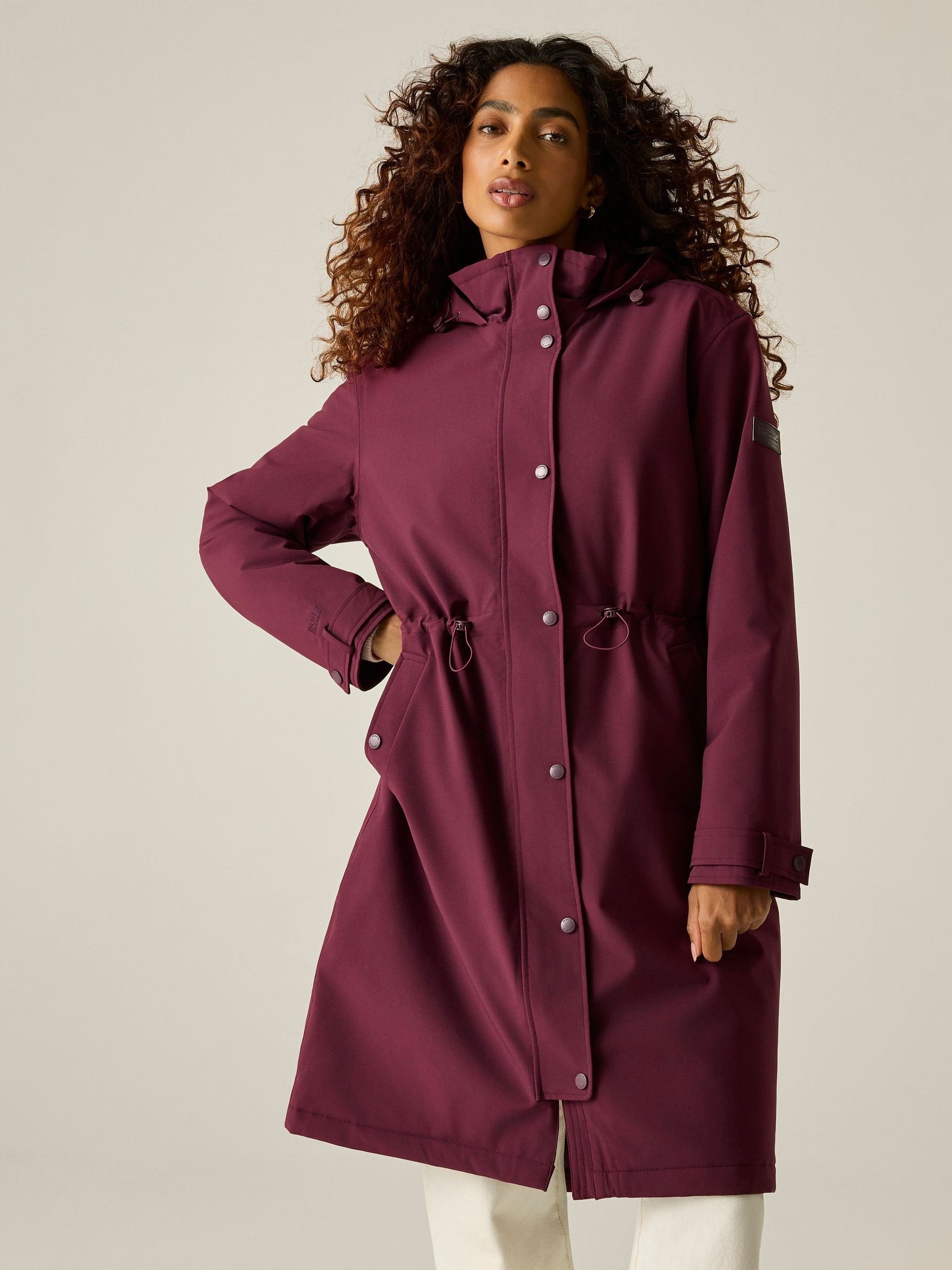 Regatta Women's Waterproof Yasira Insulated Jacket - Purple Size 8 - Image 4