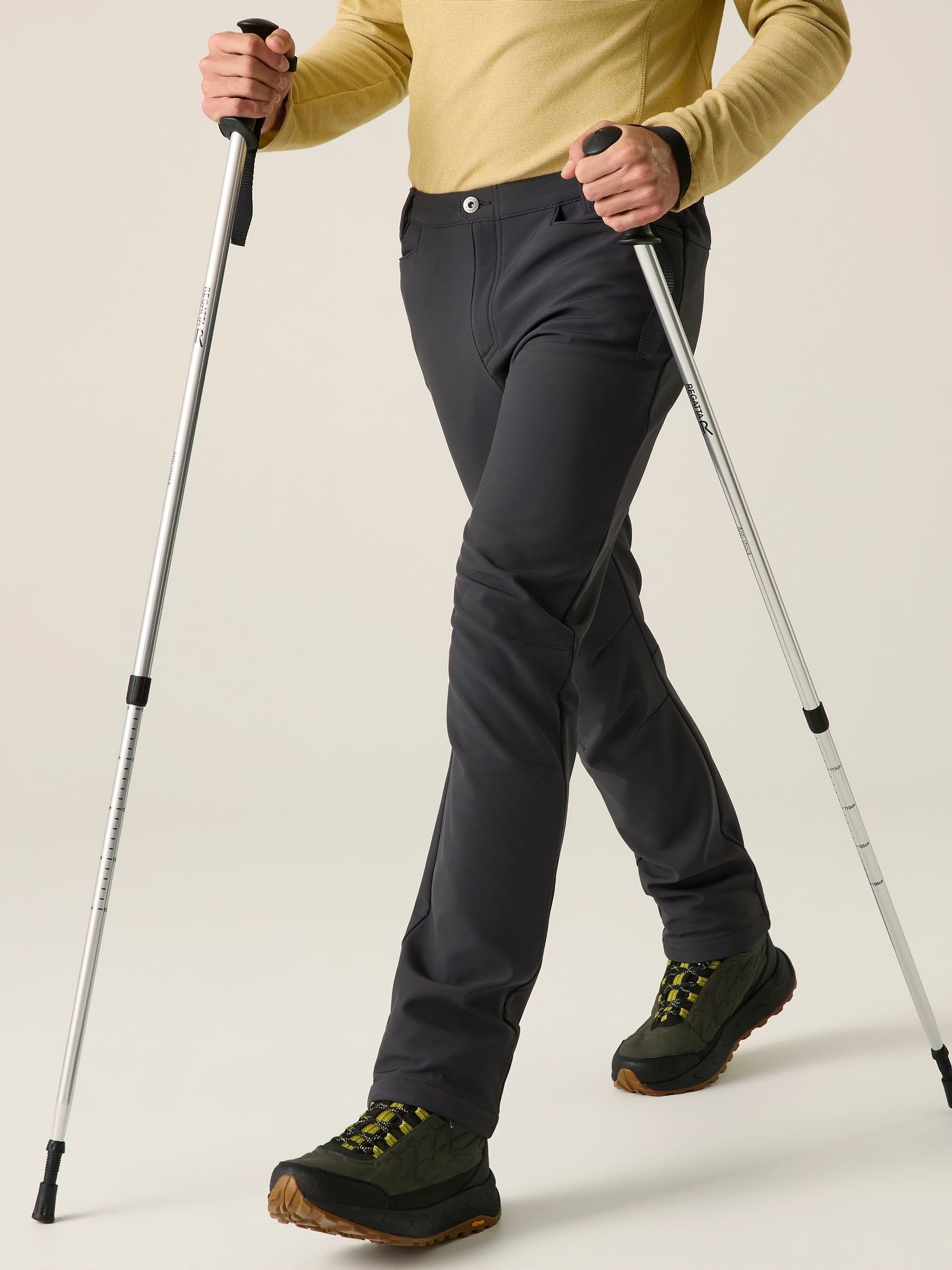 Regatta Men's Charcoal Fenton Walking Trousers In | : 42R - Image 2