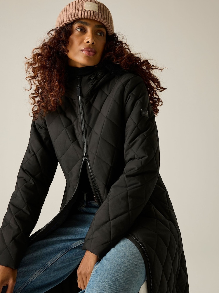 Regatta Black Fionne Quilted Jacket - Image 1 of 11