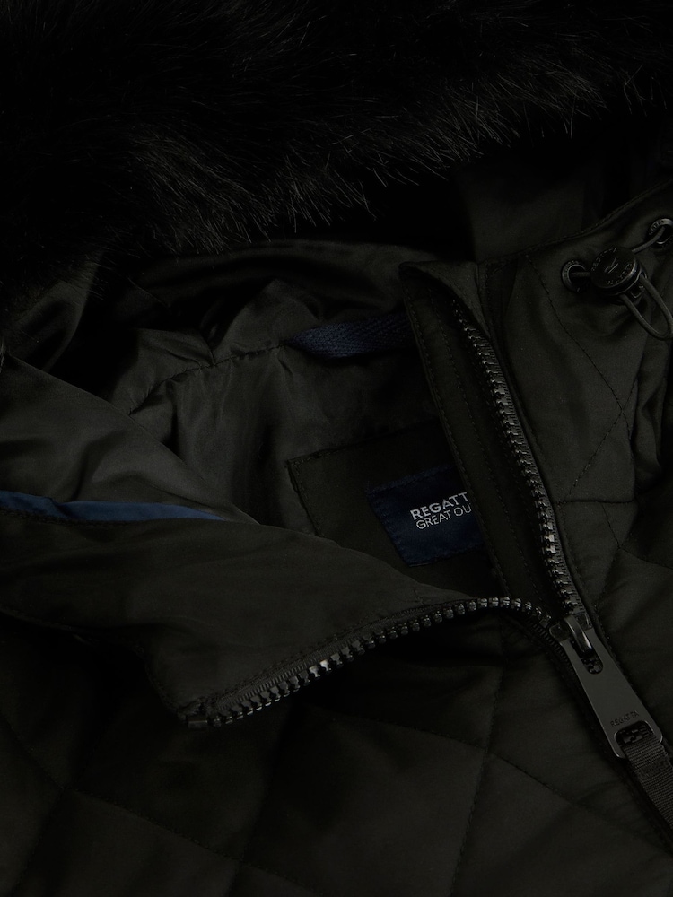 Regatta Black Fionne Quilted Jacket - Image 11 of 11