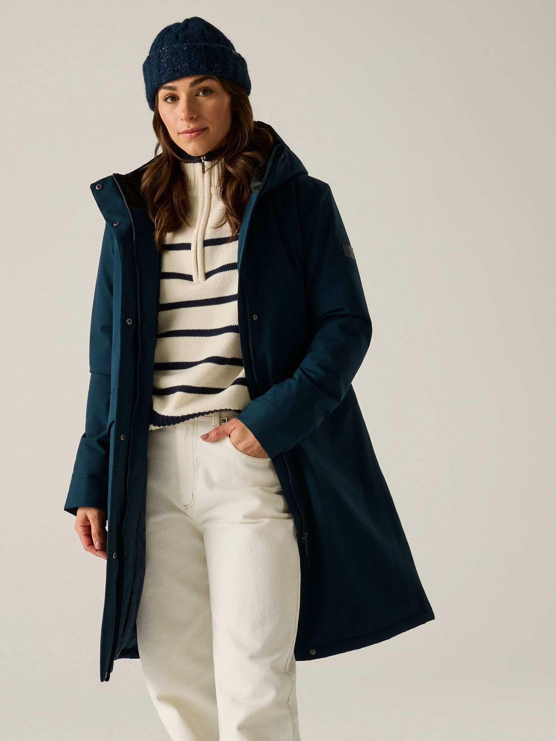 Regatta Women's Blue Ramona Waterproof Insulated Jacket - Image 3