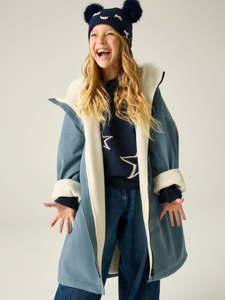 Regatta Grey Junior Waterproof Changing Pro Robe - Image 1 of 12