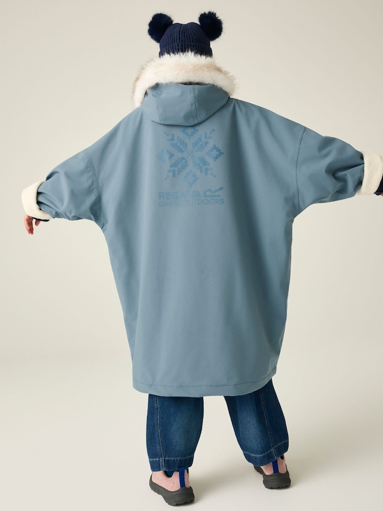 Regatta Grey Junior Waterproof Changing Pro Robe - Image 2 of 12