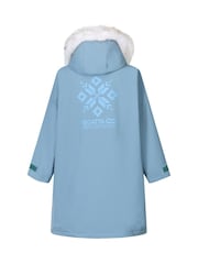 Regatta Grey Junior Waterproof Changing Pro Robe - Image 9 of 12