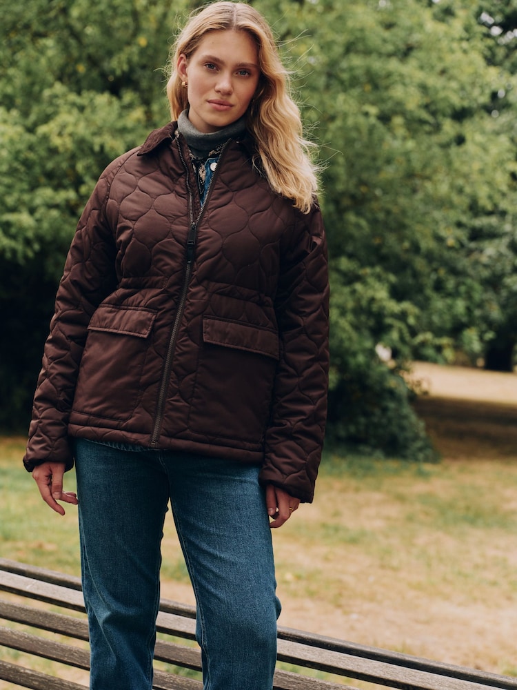 Regatta Brown Amira Quilted Jacket - Image 1 of 9 Regatta Brown Amira Quilted Jacket - Image 1 of 9