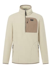 Cream - Regatta Frankie Borg Fleece mit halbem Reißverschluss - Bild 1 von 4