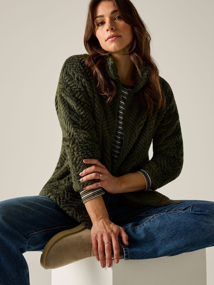 Regatta Green Ayana Full Zip Fleece - Image 1 of 10