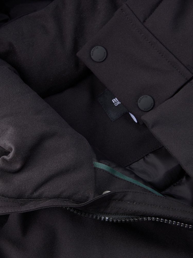 Regatta Black Roan Waterproof Insulated Jacket - Image 11 of 11