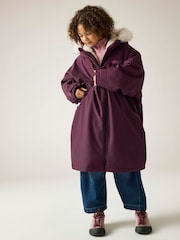 Regatta Purple Junior Waterproof Changing Pro Robe - Image 1 of 7