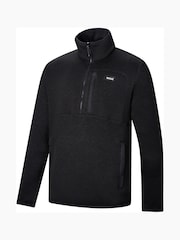 Schwarz - Regatta Barlee Half Zip Fleece - Bild 8 von 10