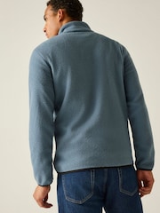 Grau - Regatta Frankie Borg Fleece mit halbem Reißverschluss - Bild 3 von 10