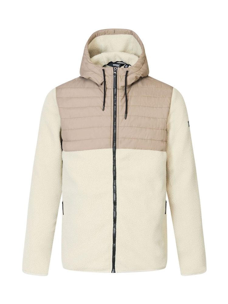 Regatta Cream Frankie Borg Hybrid Fleece - Image 1 of 4 Regatta Cream Frankie Borg Hybrid Fleece - Image 1 of 4