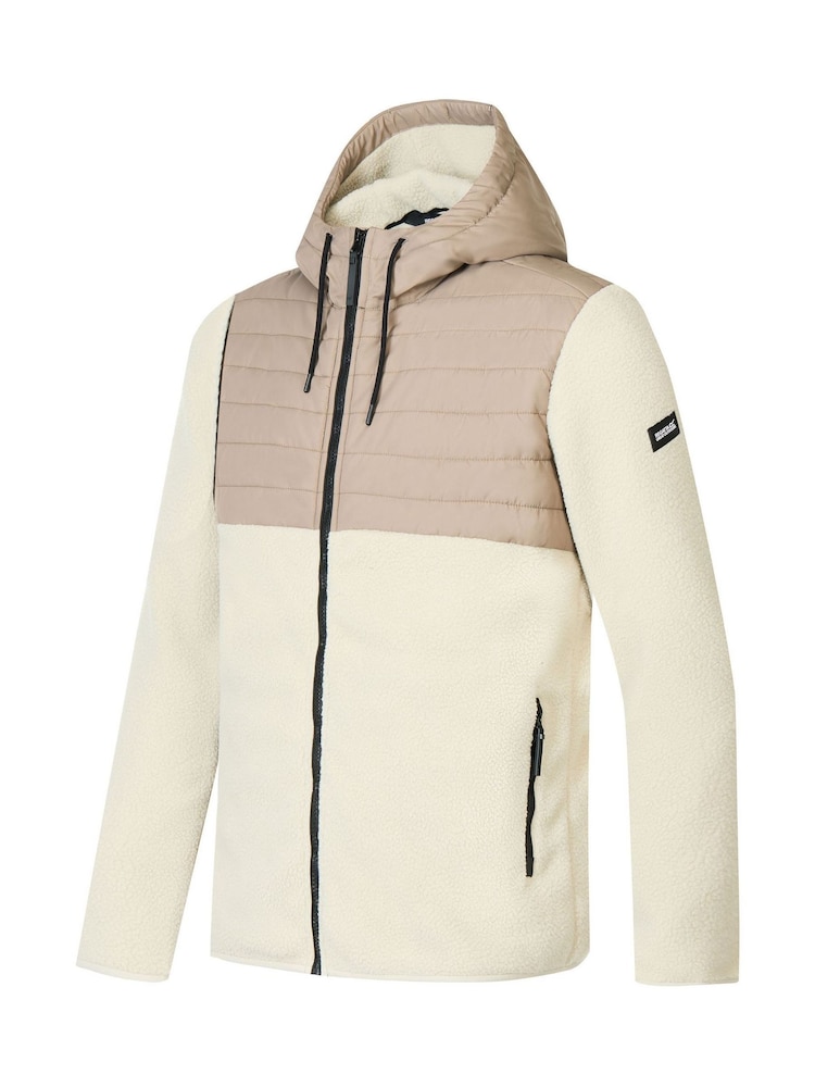 Regatta Cream Frankie Borg Hybrid Fleece - Image 2 of 4 Regatta Cream Frankie Borg Hybrid Fleece - Image 2 of 4