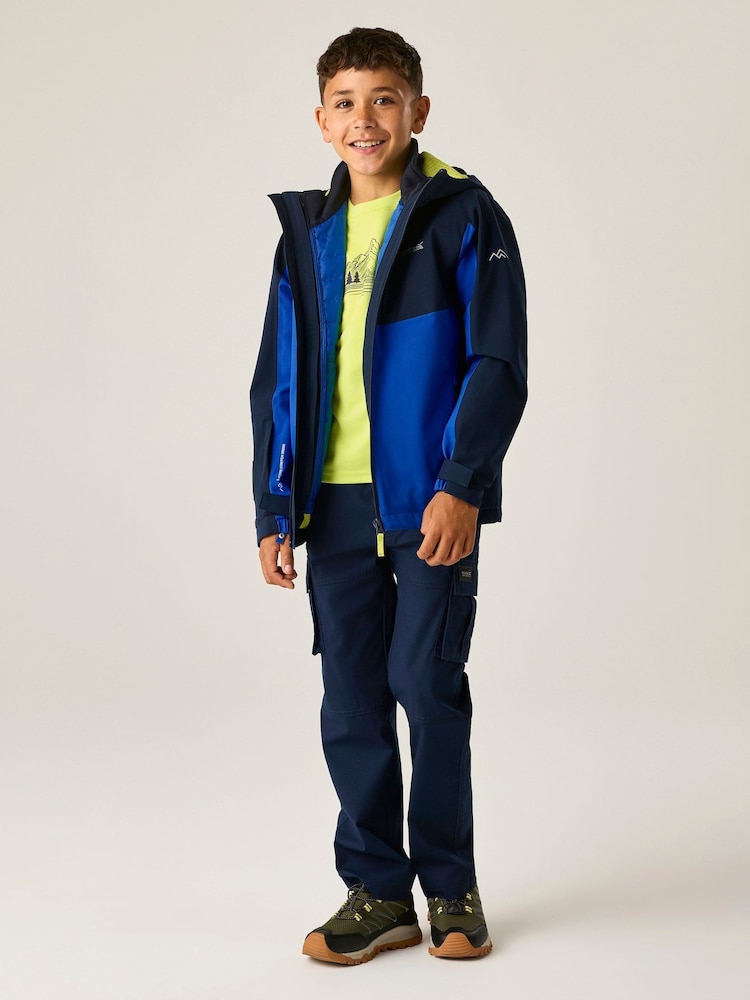 Regatta Blue Trektain 3-in-1 Waterproof Insulated Jacket - Image 1 of 11