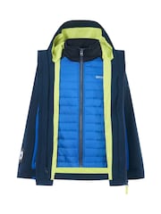 Regatta Blue Trektain 3-in-1 Waterproof Insulated Jacket - Image 9 of 11