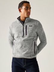 Grau - Regatta Barlee Half Zip Fleece - Bild 4 von 10