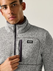 Grau - Regatta Barlee Half Zip Fleece - Bild 5 von 10