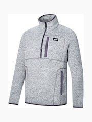 Grau - Regatta Barlee Half Zip Fleece - Bild 8 von 10