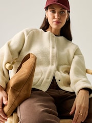 Regatta Cream Lea Full Zip Fleece - Image 7 of 11