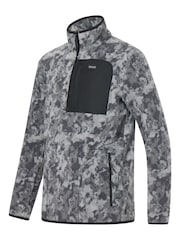 Regatta Light Grey Frankie Borg Half Zip Fleece - Image 2 of 4