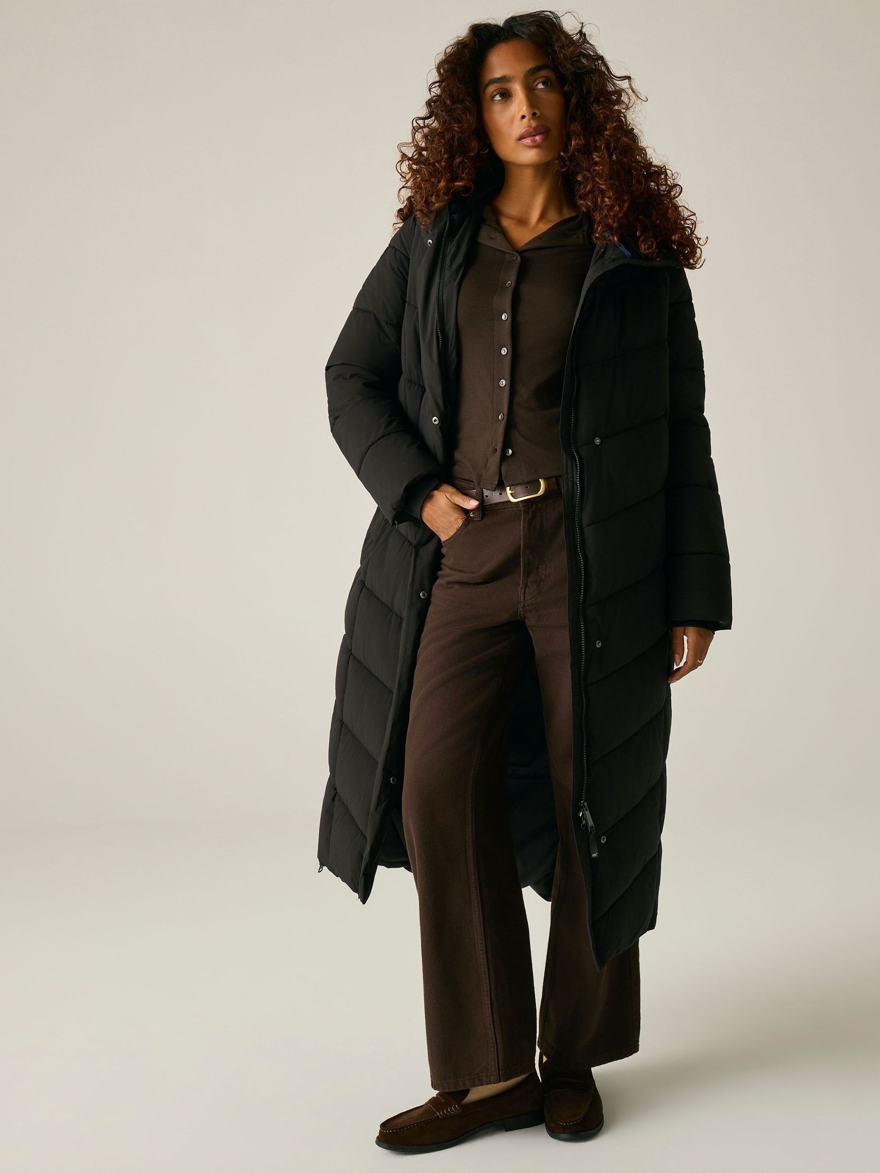 Regatta Women's Black Eloria Baffled Jacket - Image 4