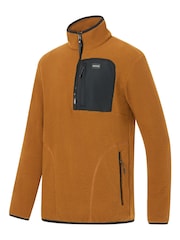 Orange - Regatta Frankie Borg Fleece mit halbem Reißverschluss - Bild 2 von 4