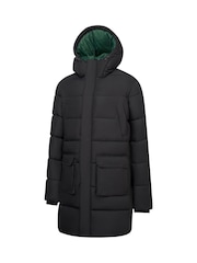 Regatta Black Marek longline Baffled Jacket - Image 8 of 11
