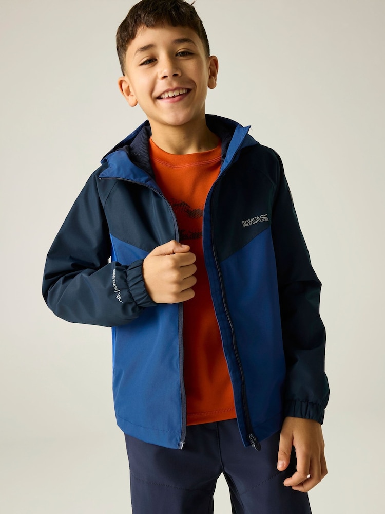 Regatta Blue Hanleigh Waterproof Jacket - Image 1 of 11 Regatta Blue Hanleigh Waterproof Jacket - Image 1 of 11