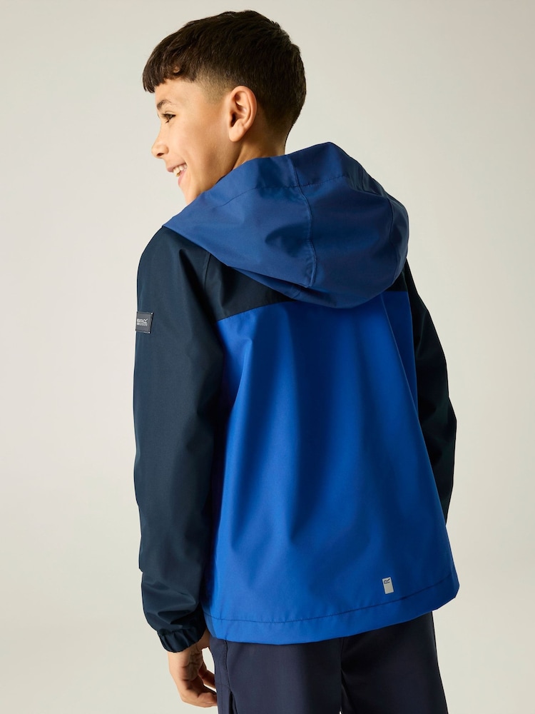Regatta Blue Hanleigh Waterproof Jacket - Image 2 of 11 Regatta Blue Hanleigh Waterproof Jacket - Image 2 of 11