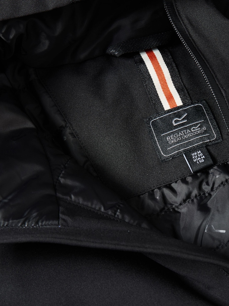 Regatta Black Merzen Waterproof Insulated Jacket - Image 11 of 11