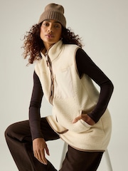 Regatta Cream Frankie Borg Longline Fleece - Image 5 of 10