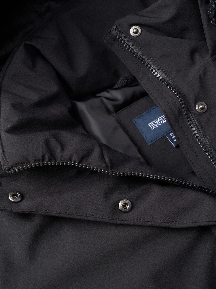 Negro - Chaqueta impermeable y aislante Regatta Janna - Imagen 15 de 15