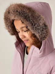 Regatta Purple Fabrizia II Baffled Jacket - Image 8 of 13